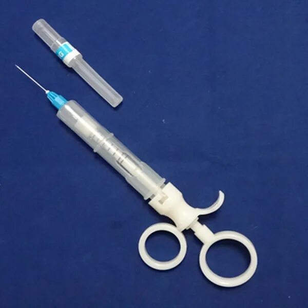 Укол заморозка. Инъектор карпульный стоматологический. Шприц карпульный 1/1( 2 кольца). Шприц карпульный Dental Cartridge Syringes (c двумя кольц.), Пакистан.