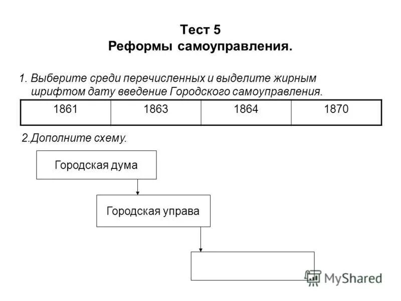 Буржуазные реформы xix в