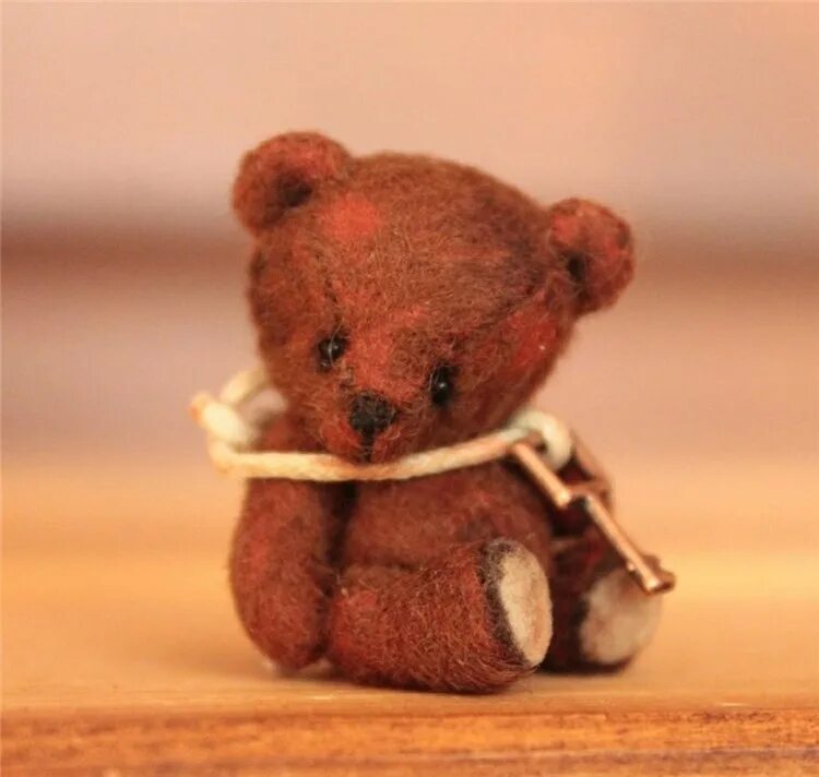 Гуменникова мишка Тедди. Миниатюрный медведь. Nice toys