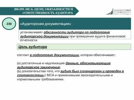 Должность аудит