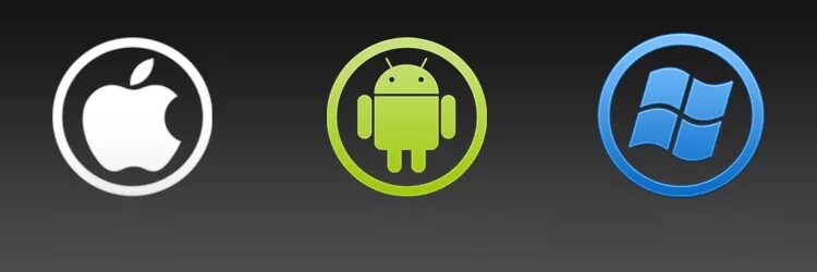 Совместимость apple android. Символ андроид. ос android. ios android. иконки windows android ios.