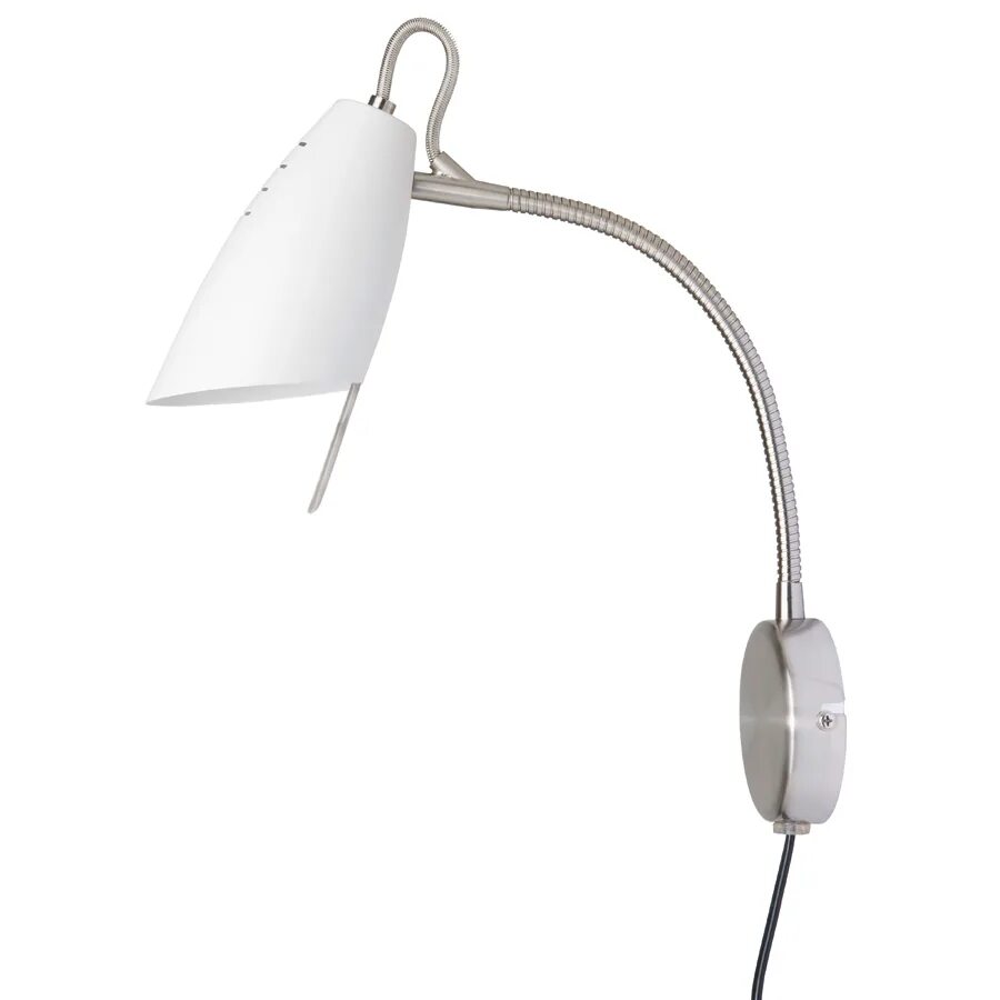 настенный светильник. Arte lamp - a1408ap-1wh. бра с проводом. бра eimer 1513-1w. бра на стену с выключателем на проводе.