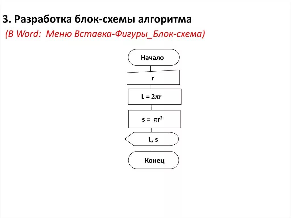 Блок-схема алгоритма в Ворде. Разработка блок-схему линейного алгоритма;. Практическая блок схемы Word. Линейные алгоритмы блок схемы Word.