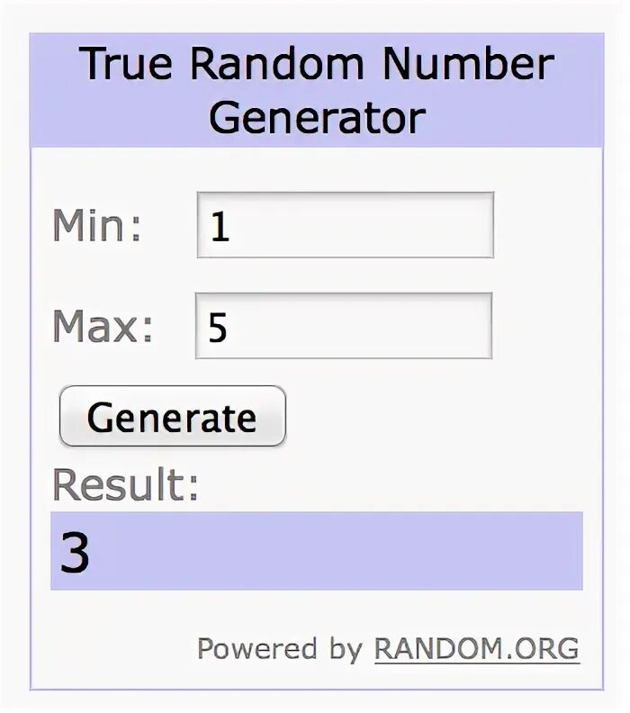 True random. True random