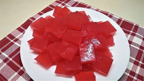Желе из агар агара и сока