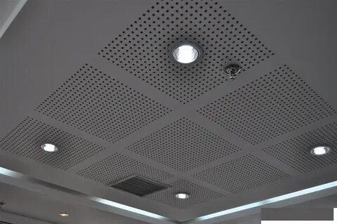 Перфорированный потолок армстронг
