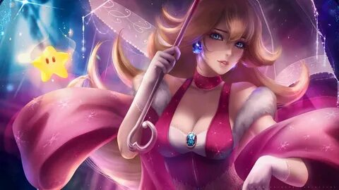 Super mary princess peachy 4k wallpaper_4K Cartoon_marunter wallpaper.