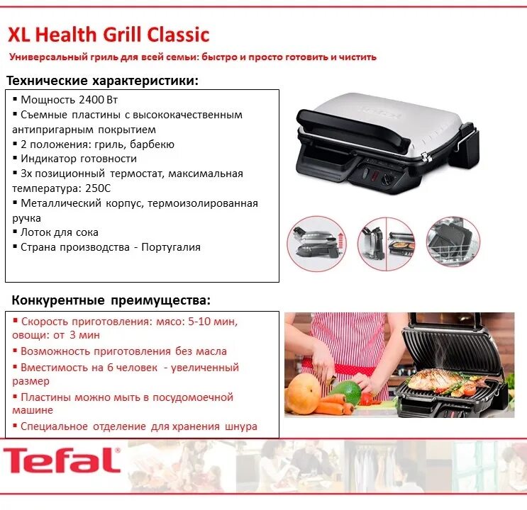 Grill инструкция. Tefal gc600010. Гриль Тефаль XL gc600010. Электрогриль преимущества. Электрогриль инструкция