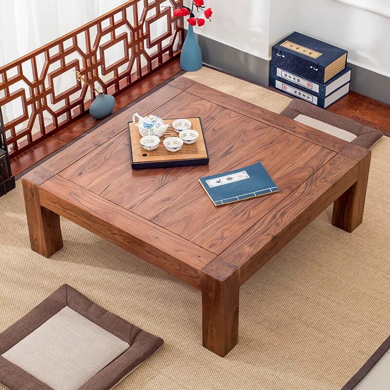Квадратные столики огэ. Столик в японском стиле. Низкий японский столик. Журнальный столик в японском стиле. Журнальный столик квадратный.