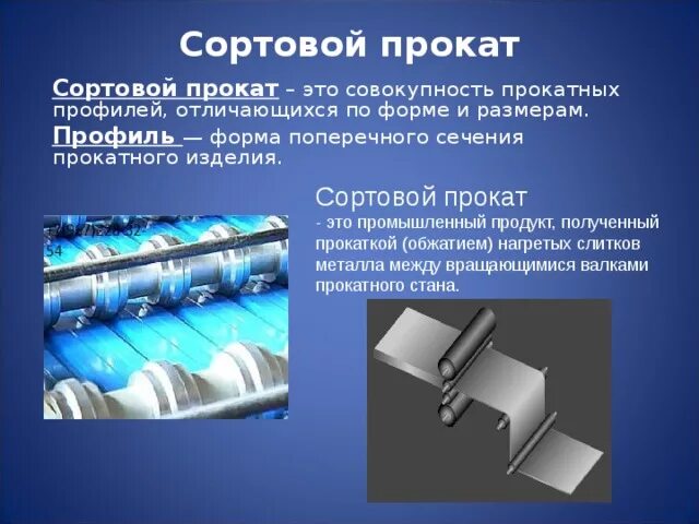 Сортовой прокат. Форма поперечного сечения прокатного изделия. Сортовой и фасонный прокат. Фасонная прокатка.