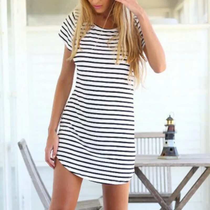 Поло одежда. Платье в чёрно белую полоску. Платье в полоску. Платье-тельняшка. Платье в полоску.