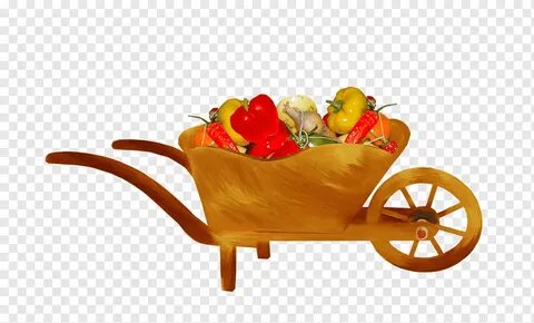 Тележки овощи фрукты