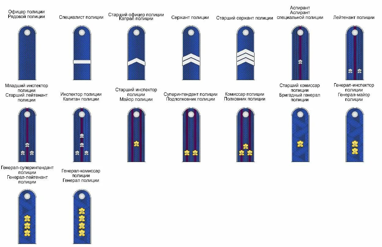 Звания в полиции россии по погонам. Погоны и звания полиции РФ. Погоны ГИБДД звания. Звания на погонах МВД РФ. Звания по звездам на погонах полиции порядку в России.
