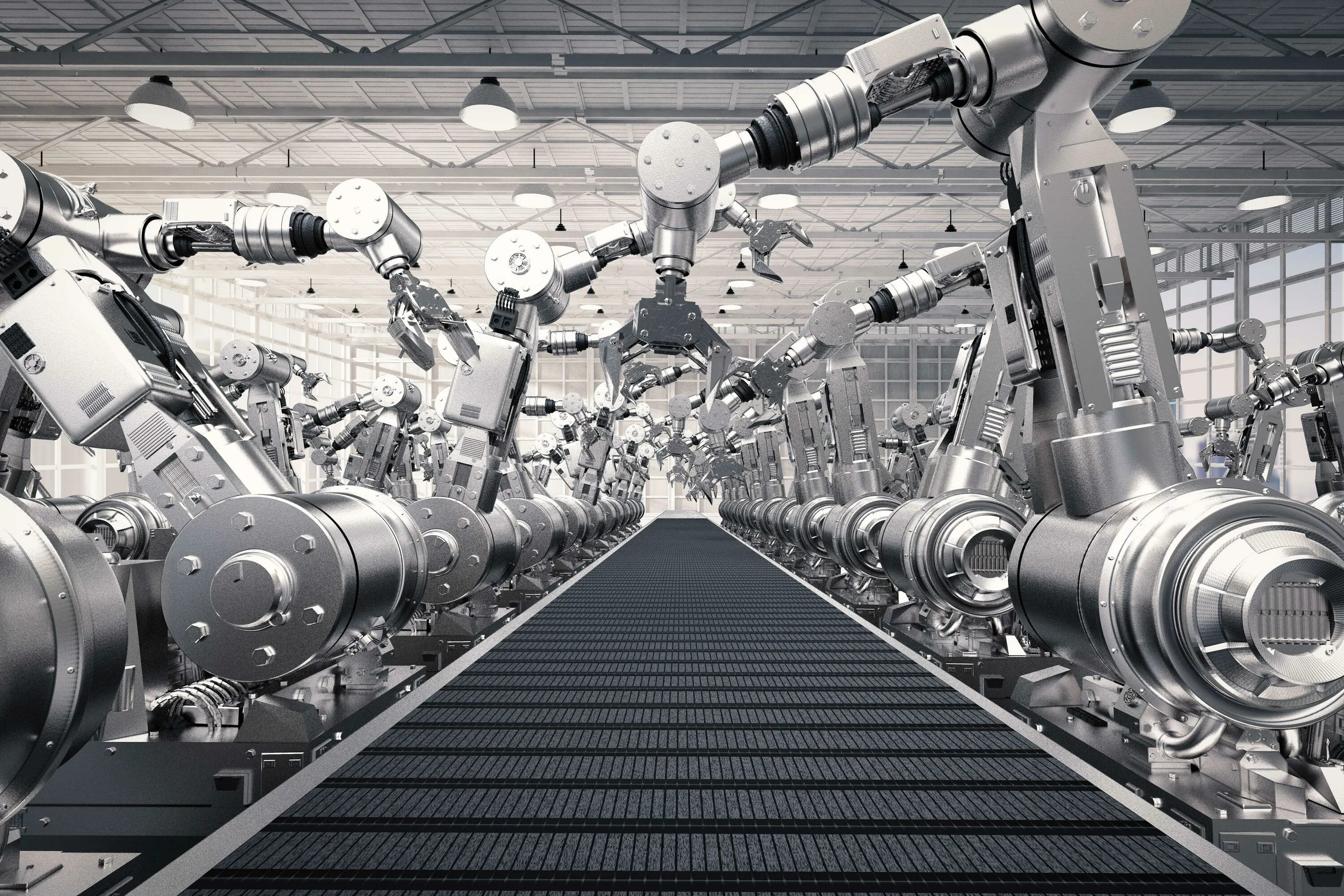 Производство без человека. Робот конвейер. Роботизированные цеха. Промышленные роботы. Роботизированный конвейер.
