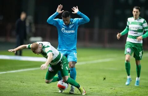 Зенит краснодар счет вчерашнего матча