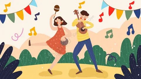 Dancing playing