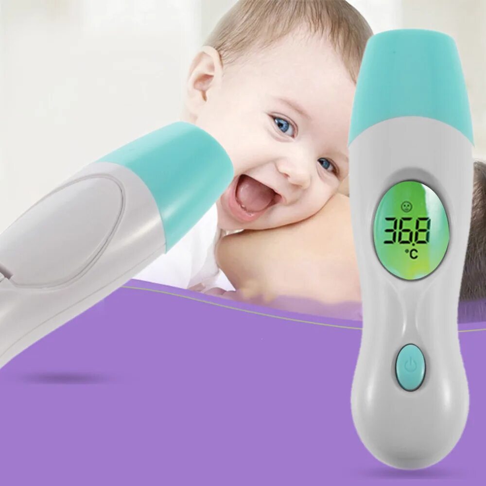 Купить электронные новорожденных. Цифровой бесконтактный термометр детский. Бесконтактный инфракрасный термометр для уха. Градусники для лба инфракрасный термометр. Анд 635 термометр бесконтактный.