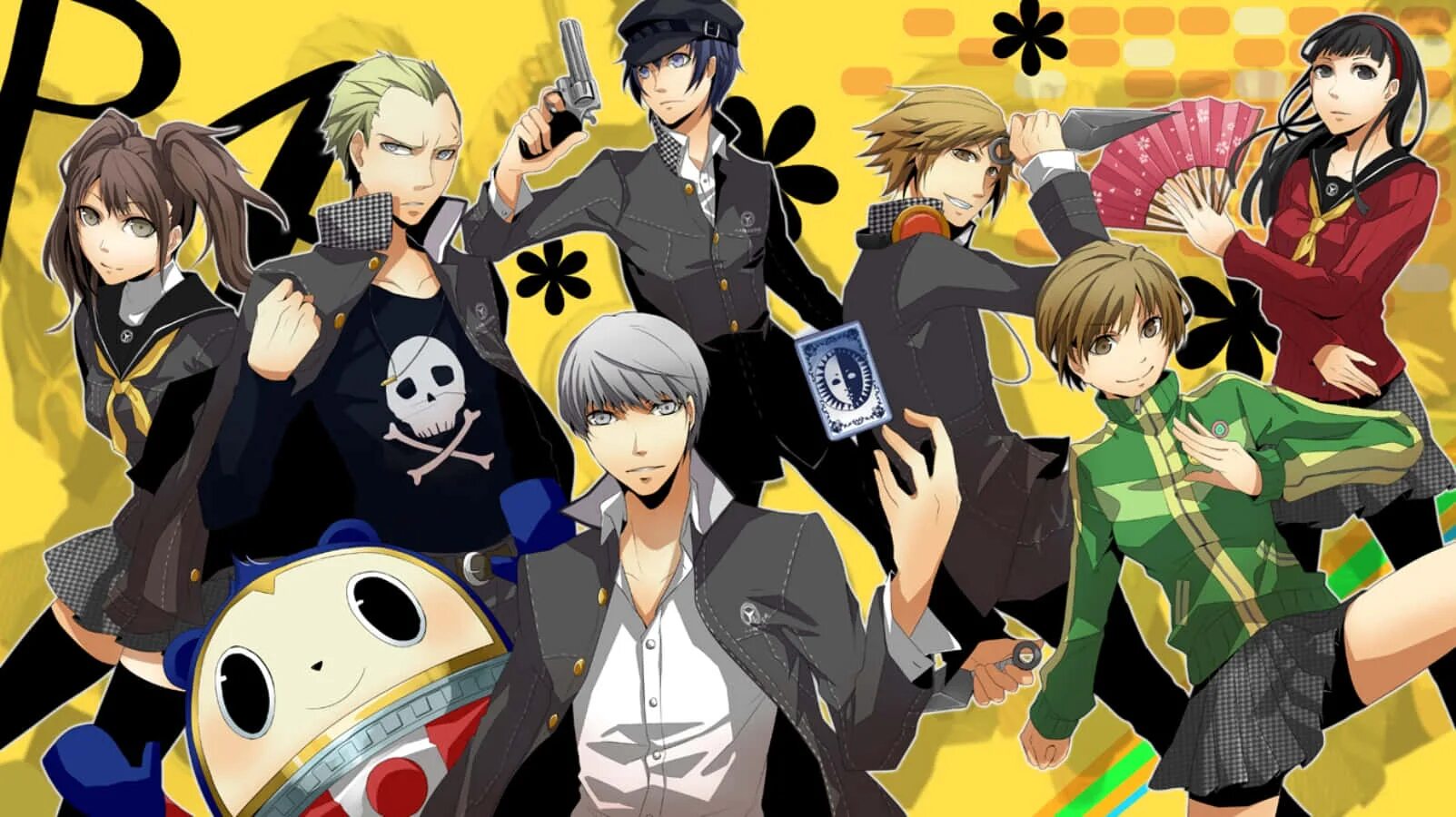 Четверо героев. Persona 4. Персона 4 Голден.