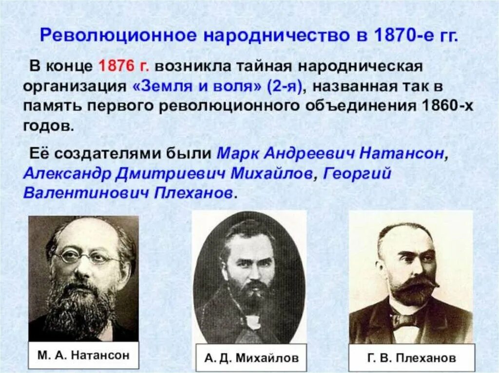 Представители движения первых. Движение народничество 1870 лидеры. народники 19 века в россии представители. общественное движение при александре 2 народничество в 1870. народничество 19-20 вв.