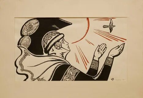 Плач ярославны рисунок