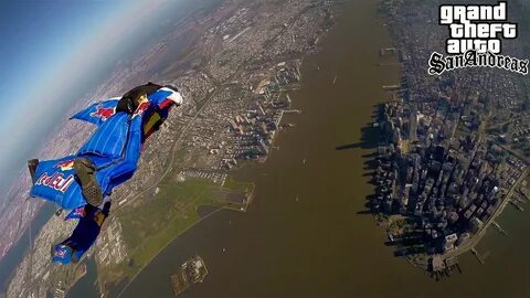 They were flying