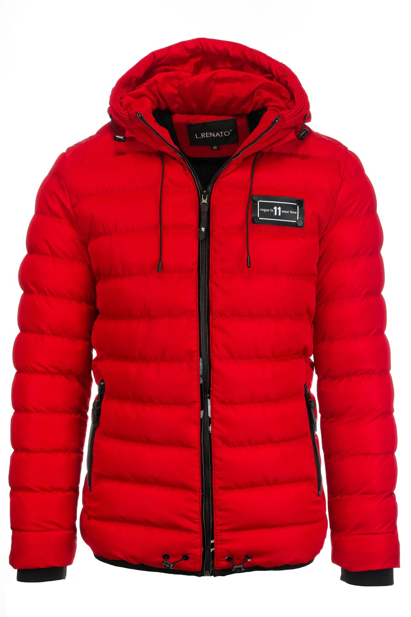 Зимние куртки мужские красный