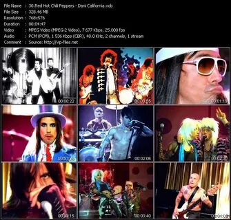 Red hot chili peppers dani