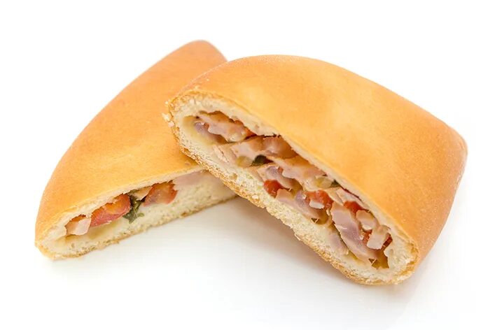 Пирожки с ветчиной и сыром