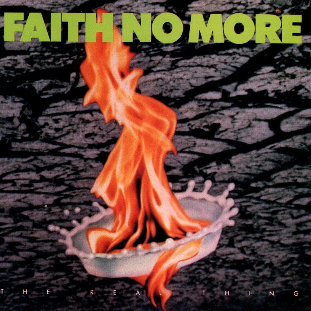 This is the real thing. Faith no more 1989. the real thing (1989). faith no more &quot;the real thing&quot;. faith no more the real thing lp.