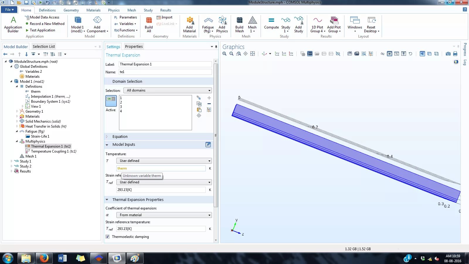 Variables unknown. Проектирование в COMSOL. Срез болта COMSOL. COMSOL multiphysics. COMSOL панель инструментов.