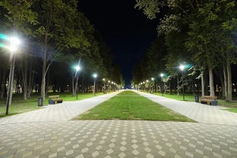 Скверы города орла