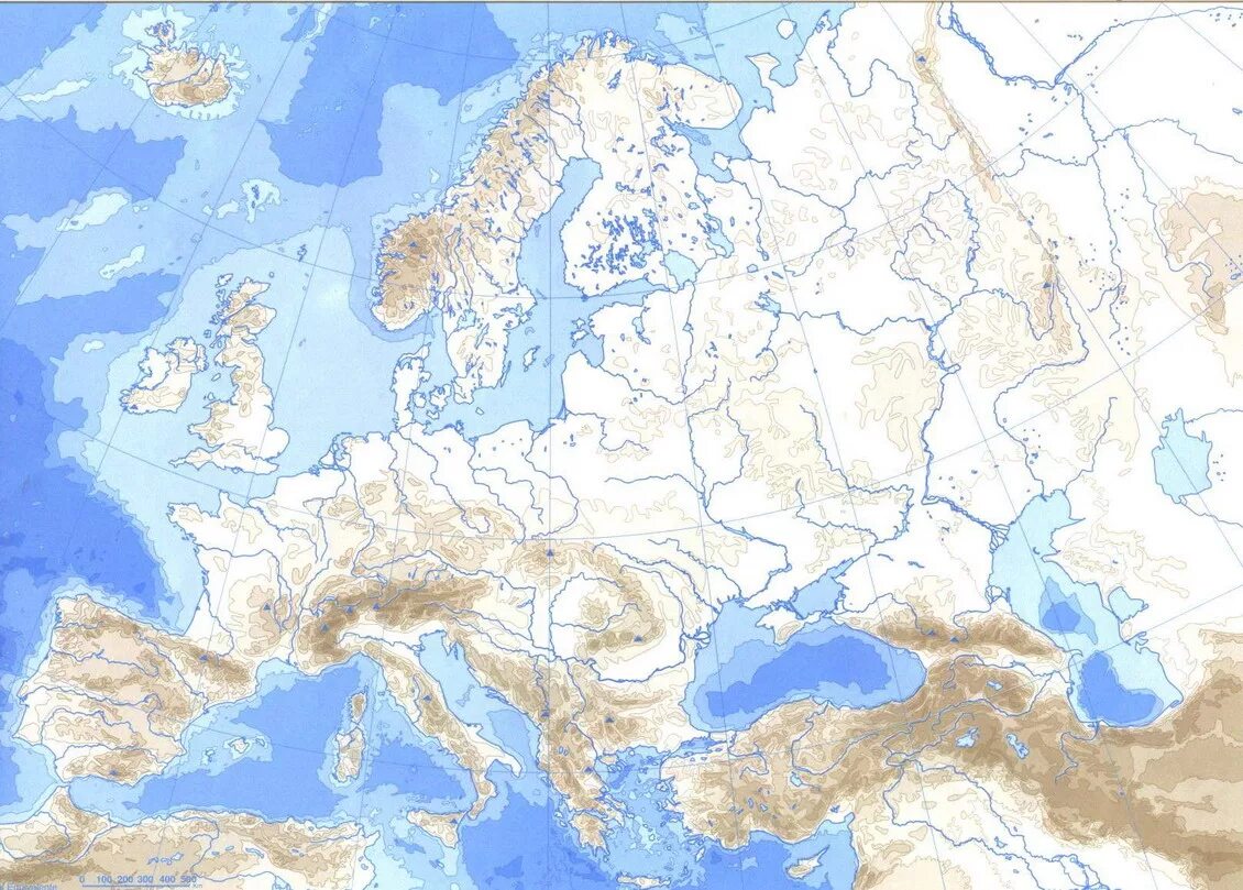 Океаны восточной европы. Физическая карта Европы. Карта рек Европы географическая. Карта рельефа Европы. Физическая карта зарубежной Европы горы.