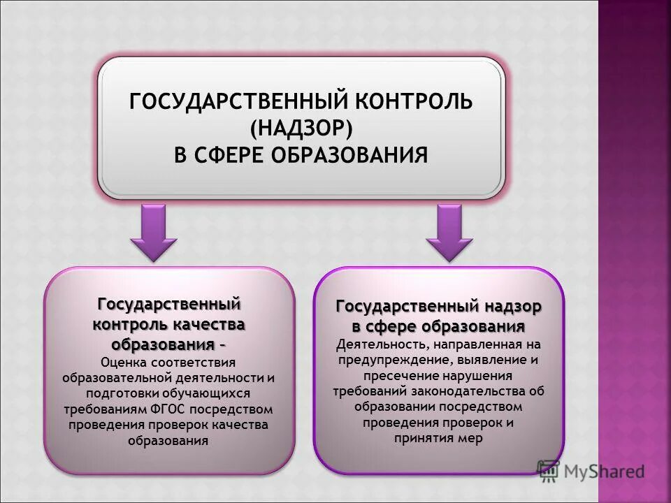 Общественный контроль образования. Государственный контроль в сфере образования. Государственный контроль надзор в сфере образования. Структура системы государственного контроля в сфере образования. Виды государственного контроля в образовании.