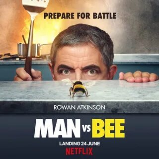 Rowan Atkinson (Mr. Bean) is back in Man vs Bee, which will be going on rel...