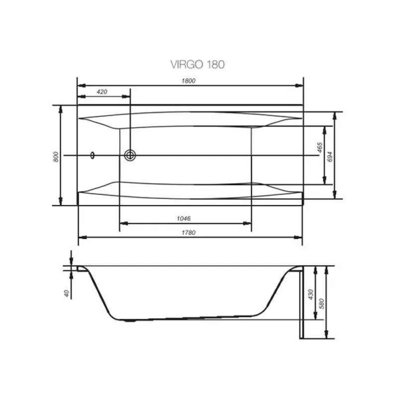 Ванна virgo. Ванна Церсанит Вирго 180 80. Акриловая ванна Cersanit Virgo 180x80. Акриловая ванна Cersanit Virgo 170x75. Ванна Вирго 170х75 Церсанит.