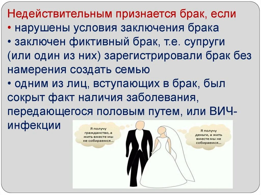 Свадьба какое право