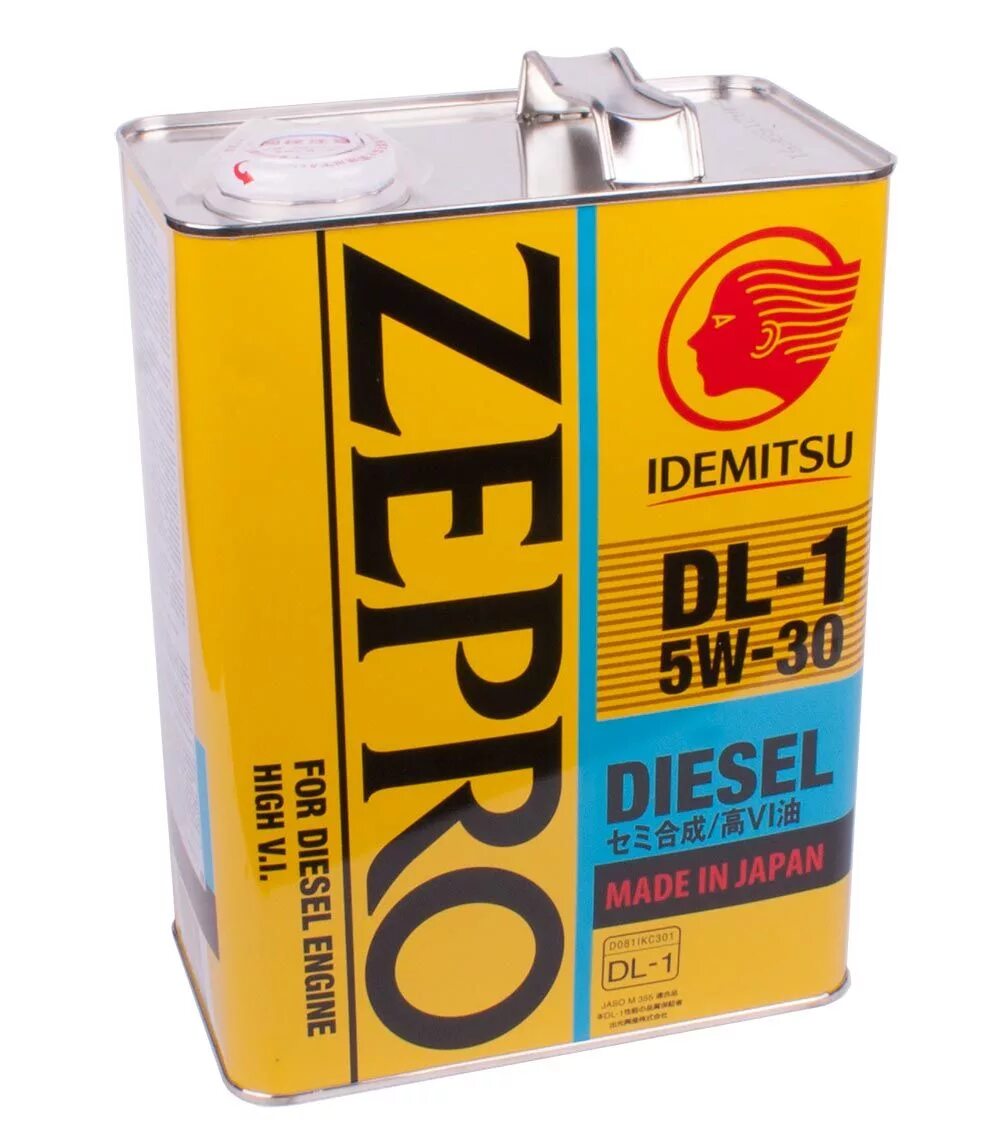 Idemitsu Zepro Diesel DL-1 5w30. Zepro Diesel 5w-30 DL-1. 2156004 Idemitsu. Idemitsu Zepro Diesel DL-1 5w-30 4 л.