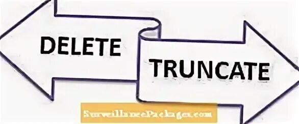 Delete и truncate. Delete и truncate faster.