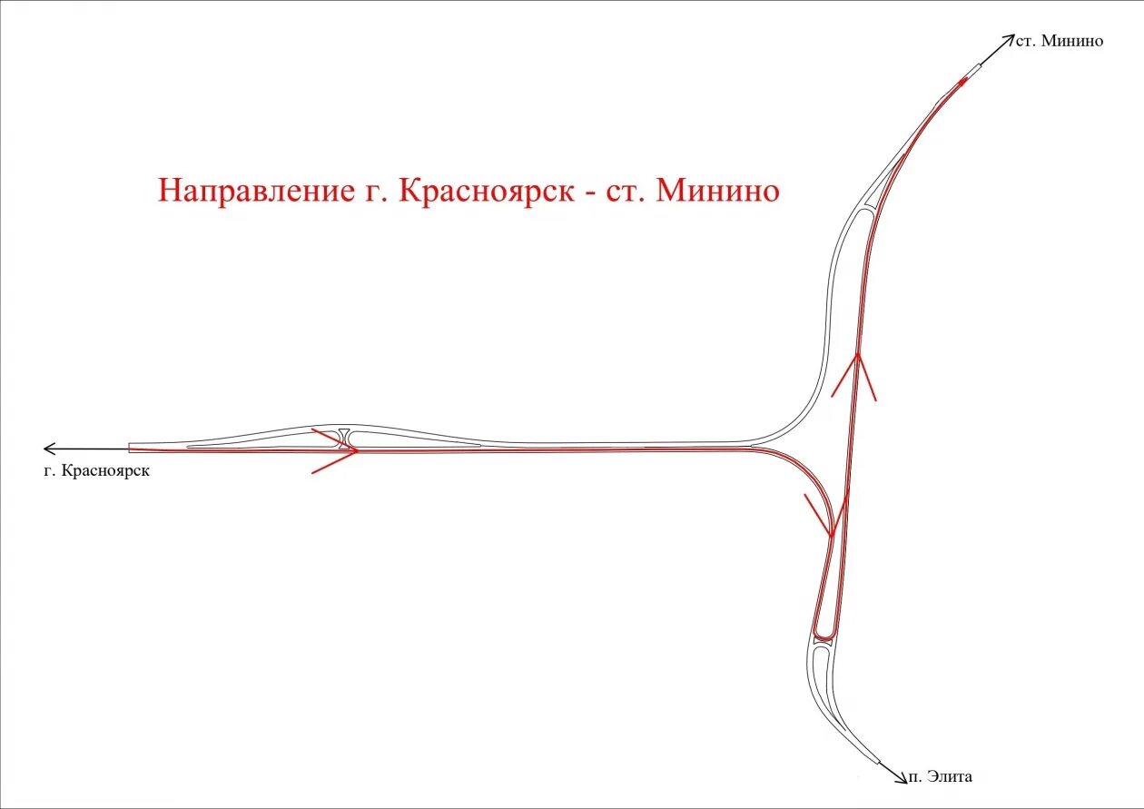 Закрытие дорог красноярск 2024. Схема новой дороги Красноярск элита. Схема движения элита Красноярск. Схема элиты Красноярска. Новая дорога Красноярск элита.