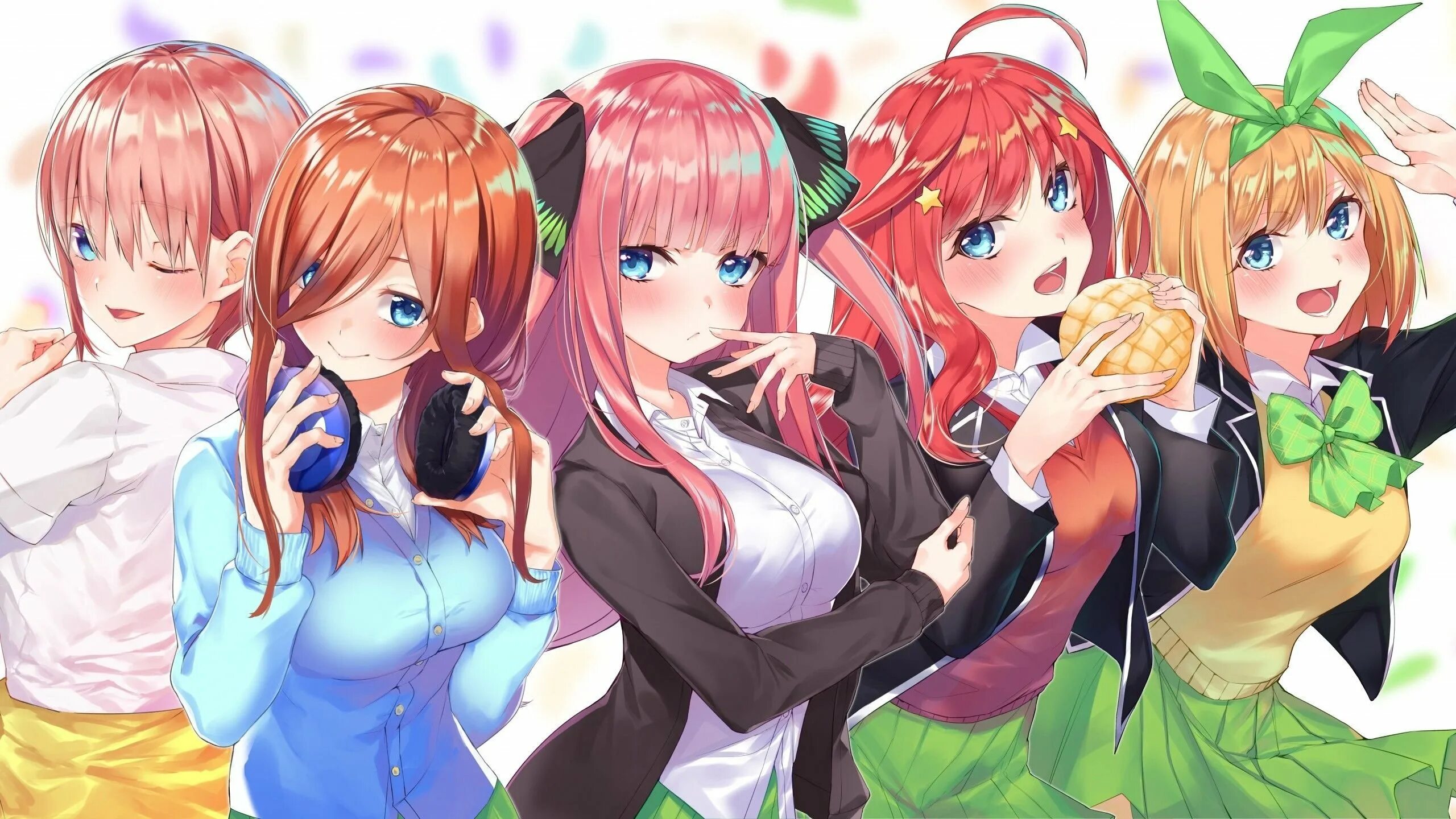 Пять невест 3. Пять невест / gotoubun no hanayome. пять невест / 5-toubun no hanayome. the quintessential quintuplets аниме. мику и футаро пять невест.