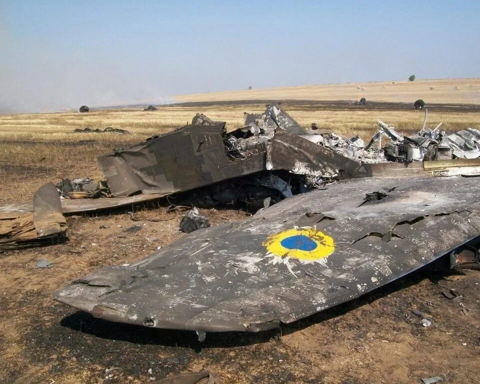 Миг 29 ВСУ. Самолет Су-25 ВВС Украины сбит.