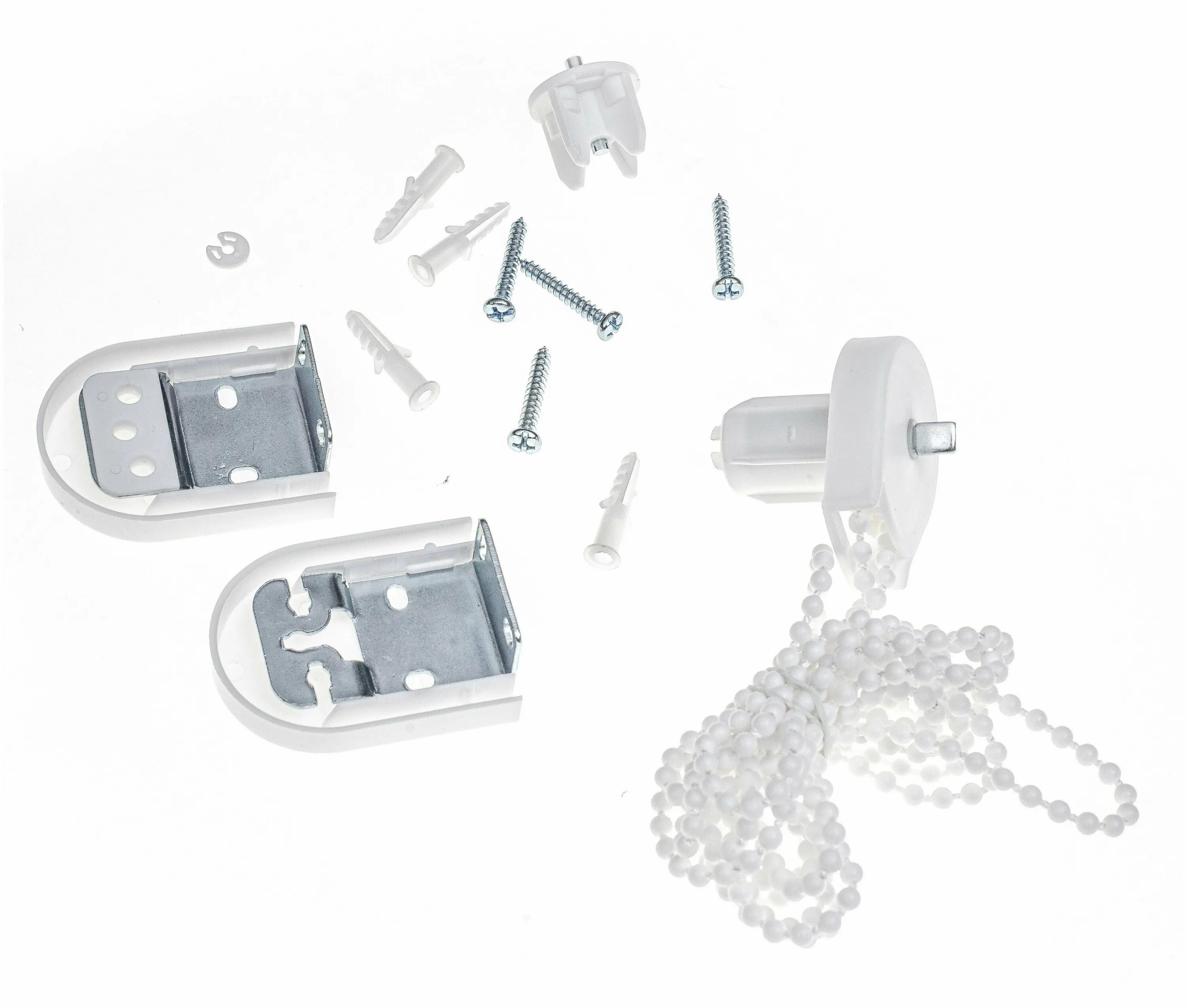 механизм для рулонных штор эскар артикул 26100. комплект управления и крепления рулонных штор стандарт уп 1шт длина 300. 00. 62. бегунок уют стандарт 1 шт.