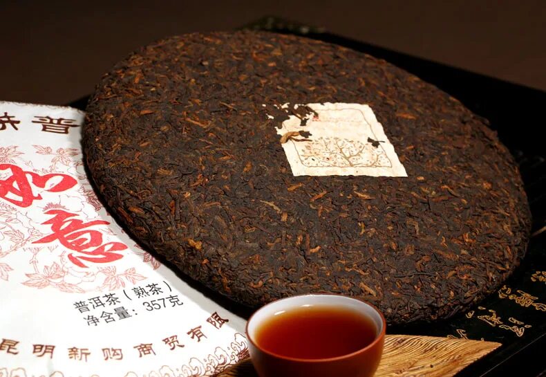 пуэр да хун пао те гуань инь. царская церемония шен пуэр. чай pu-erh. китайский чай пуэр шу. добавляют ли в пуэр сахар.