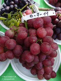 Крупный виноград название