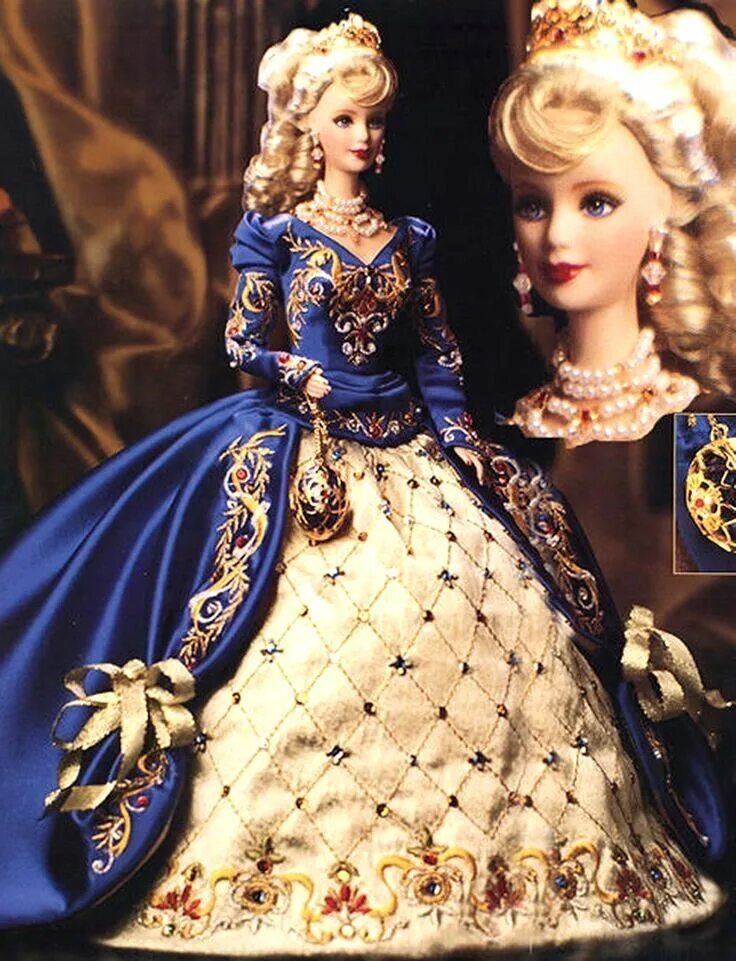 Кукла ба. Коллекция фарфоровых кукол Barbie Faberge. Кукла Барби Victorian Elegance. Барби Фаберже Имперская Грация (Fabergé Imperial Grace Barbie) 2001 год. Имперская роскошь: куклы Барби по мотивам Фаберже.