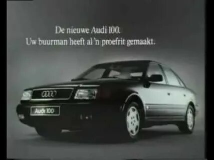 Audi 100 cs quattro реклама