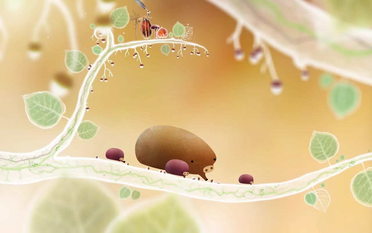 Ботаникула. Botanicula игра. аманита дизайн ботаникула. ботаникула каштан обыкновенный. botanicula скриншоты.