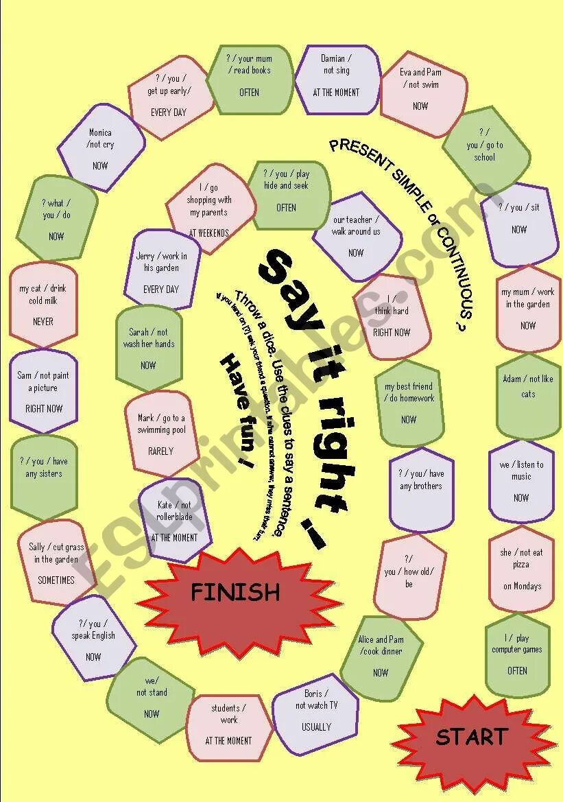 Present simple Continuous boardgame. Настольная игра present simple present Continuous. Present simple present Continuous boardgame. Present simple vs Continuous boardgame. Present simple board