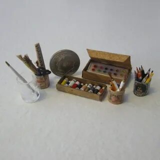 Fill in miniature artistic box