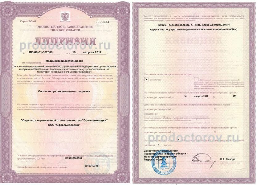 лицензия скан.